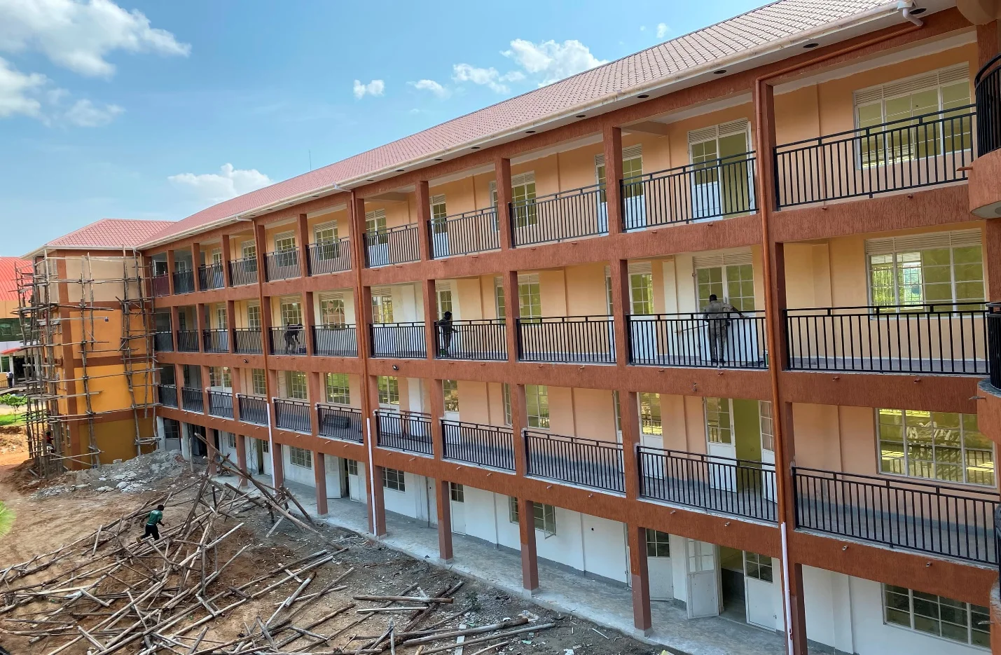 Classroom construction project by Hi-Tech Contractors Limited in Uganda