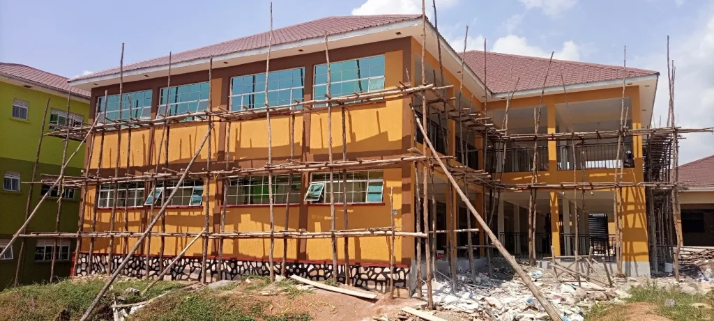 Dining construction project by Hi-Tech Contractors Limited in Uganda
