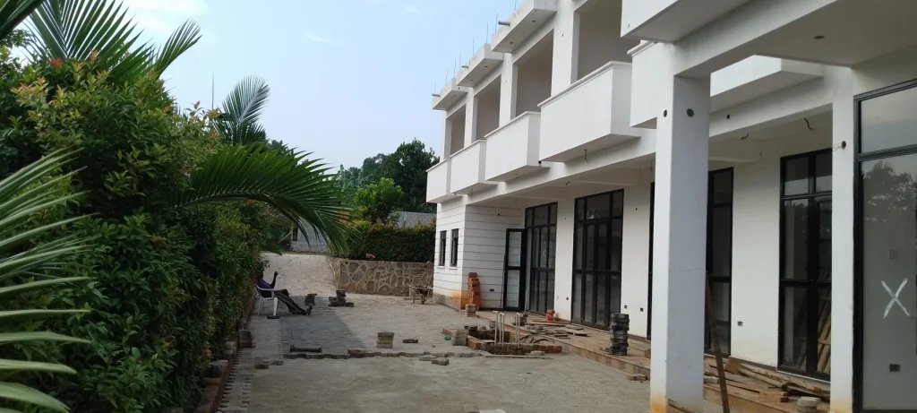 Guesthouse construction project by Hi-Tech Contractors Limited in Uganda