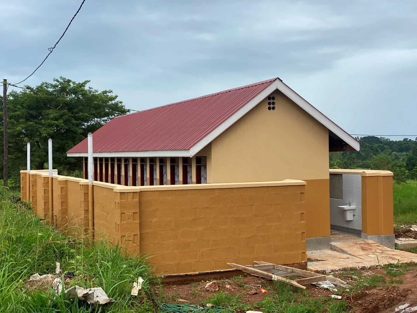 Namayiba construction project by Hi-Tech Contractors Limited in Uganda