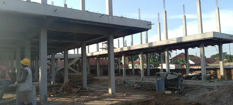 Commercial complex, Nasuti – construction project photograph 12 by Hi-Tech Contractors Limited