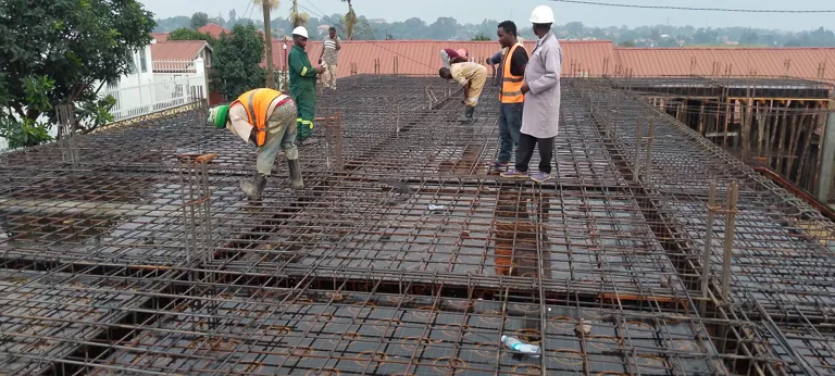 Commercial complex, Nasuti – construction project photograph 3 by Hi-Tech Contractors Limited