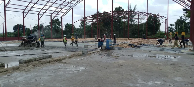 St. Julian School multipurpose hall – construction project photograph 35 by Hi-Tech Contractors Limited
