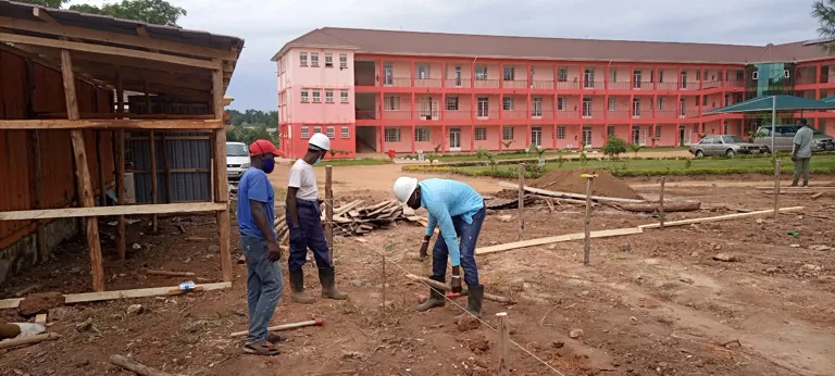 Vision for Africa classroom block – construction project photograph 2 by Hi-Tech Contractors Limited